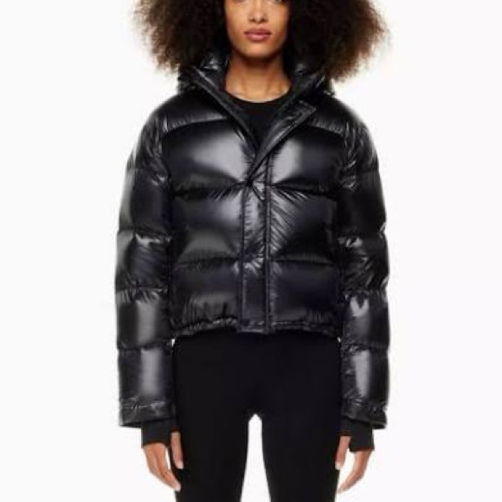 Aritzia Super Puff Shorty High Gloss